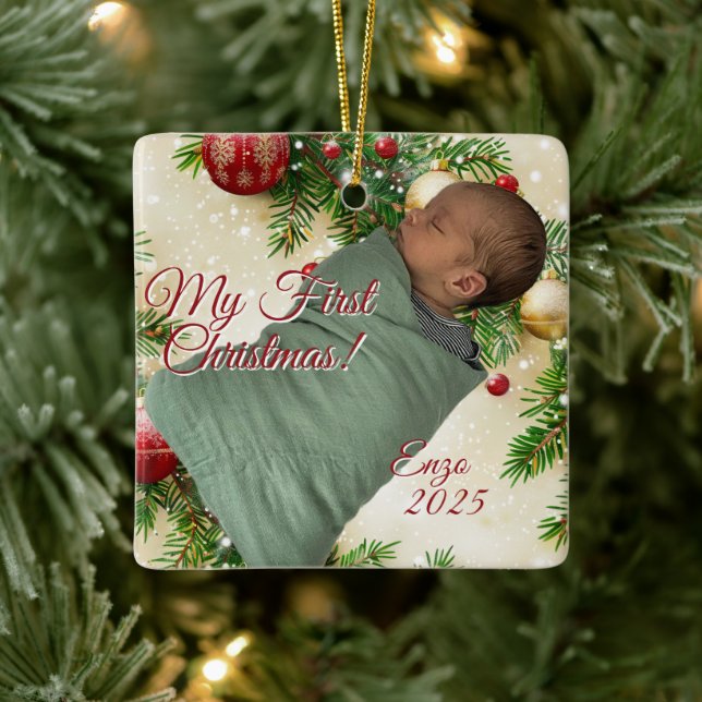 Adorno De Cerámica Christmas Design (Árbol)