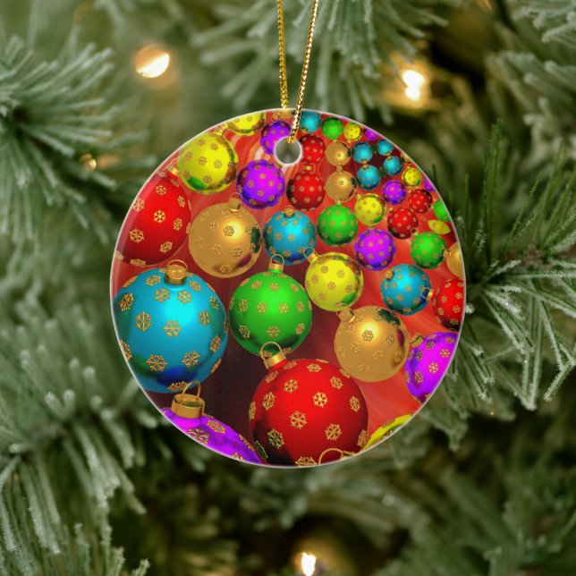 Adorno De Cerámica Christmas Ornament Jamboree (Árbol)
