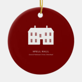 Adorno De Cerámica Christmas Ornament — Spell Hall
