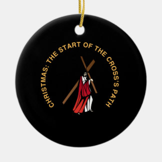 Adorno De Cerámica Christmas: The Start of the Cross's Path