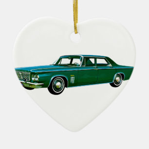 Adorno De Cerámica Chrysler New Yorker 1963