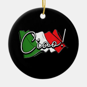 Adorno De Cerámica ¡Ciao! - Escocia italiana y europea de Venecia y L