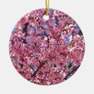 Adorno De Cerámica Cielo de Flor de Cerezo Rosa Sakura
