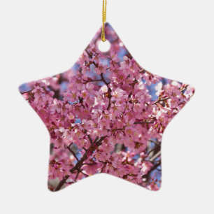 Adorno De Cerámica Cielo de Flor de Cerezo Rosa Sakura