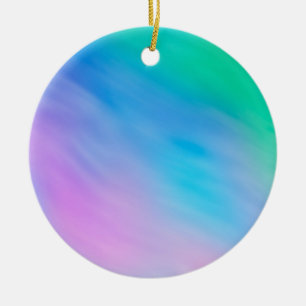 Adorno De Cerámica Cielo suave color arcoiris