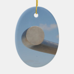 Adorno De Cerámica Cielos azules metálicos