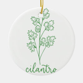 ADORNO DE CERÁMICA CILANTRO