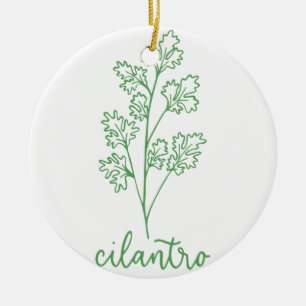 ADORNO DE CERÁMICA CILANTRO