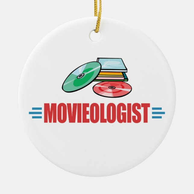 Adorno De Cerámica Cine divertida (Frente)