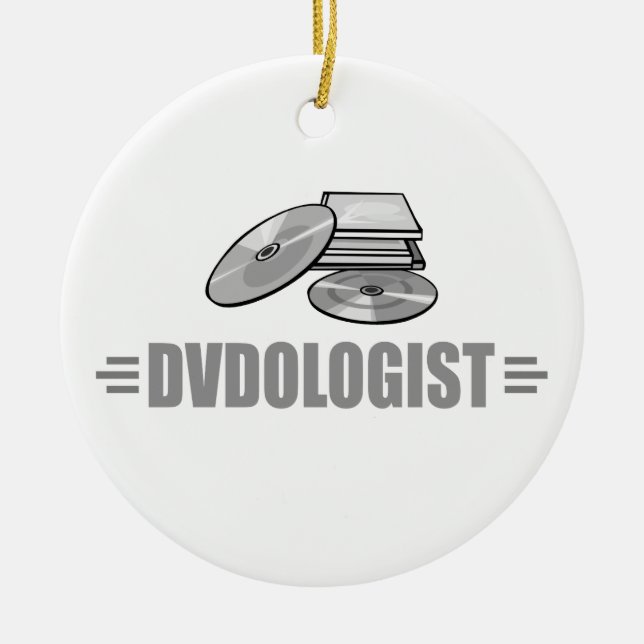 Adorno De Cerámica Cine divertida en DVD (Frente)