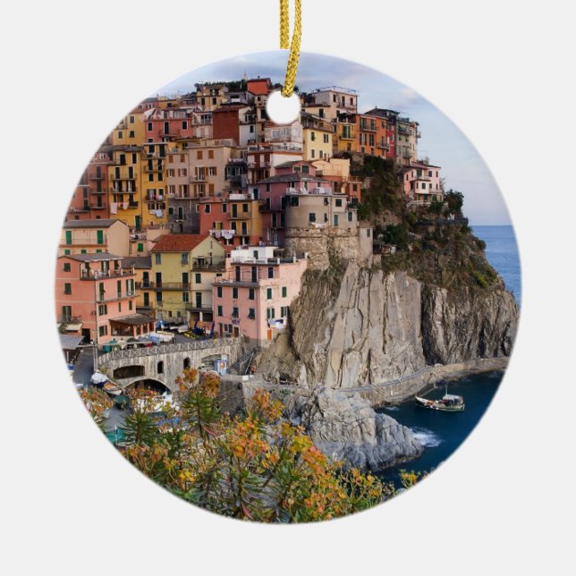 Adorno De Cerámica Cinque Terre, Italia (Frente)