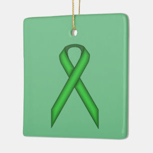 Adorno De Cerámica Cinta Green Standard de Kenneth Yoncich