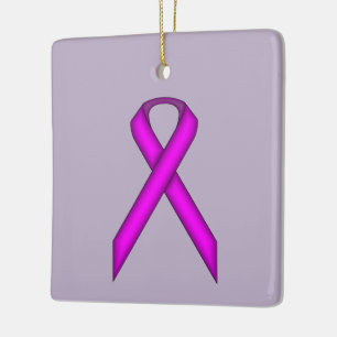 Adorno De Cerámica Cinta Purple Standard de Kenneth Yoncich