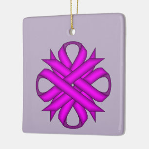Adorno De Cerámica Cinta violeta de Kenneth Yoncich