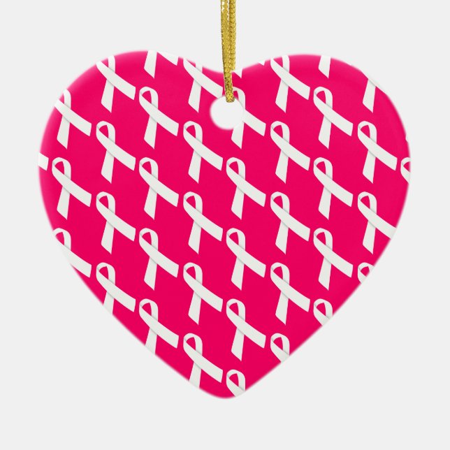 Adorno De Cerámica Cintas blancas (Frente)