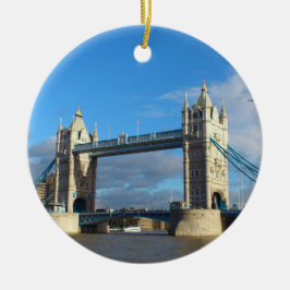 Adorno De Cerámica Circle Ornament-Tower Bridge Londres