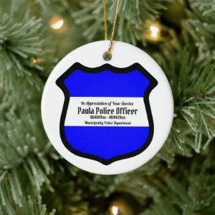 Adorno De Cerámica Circular Escudo de San Miguel (estilo 2)