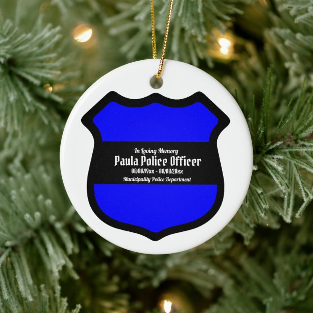 Adorno De Cerámica Circular Escudo de San Miguel (estilo 3) (Árbol)