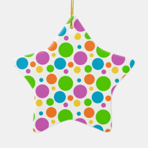 Adorno De Cerámica Círculo multicolor enrrollado fresco del modelo d