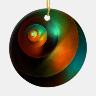 Adorno De Cerámica Círculos coloridos Patrón de arte abstracto modern