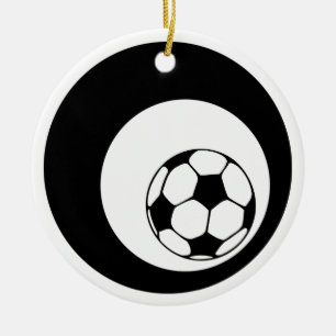 Adorno De Cerámica círculos de fútbol