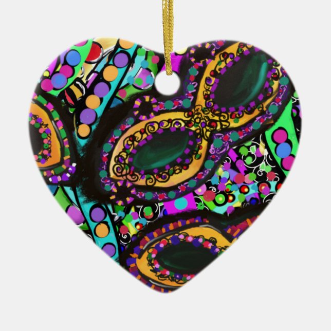 Adorno De Cerámica Cirque du Art (Frente)