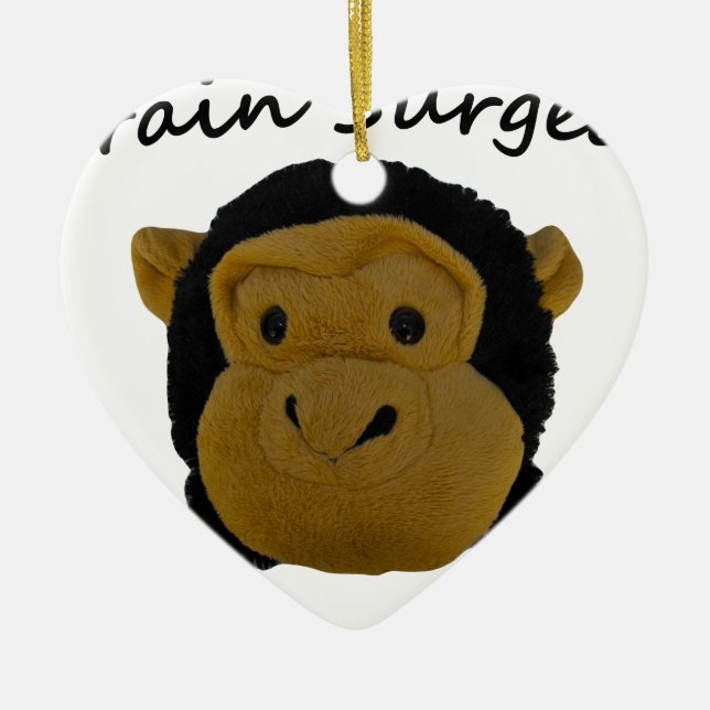 Adorno De Cerámica Cirujano cerebral (Frente)