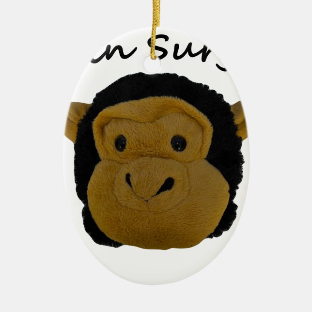 Adorno De Cerámica Cirujano cerebral (Frente)