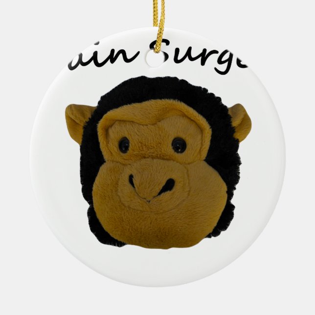 Adorno De Cerámica Cirujano cerebral (Frente)