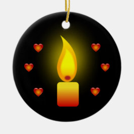 Adorno De Cerámica Cita de 'Amor y Luz'