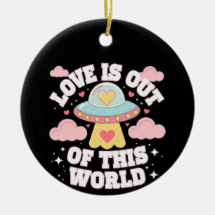 Adorno De Cerámica Cita divertida de meme de Out of This World