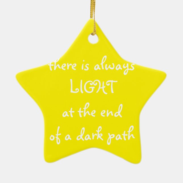 Adorno De Cerámica Cita espiritual (Atrás)