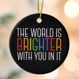 Adorno De Cerámica Cita inspiradora Alentar la salud mental