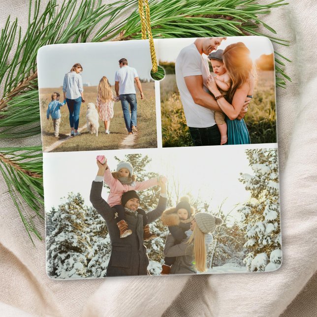 Adorno De Cerámica Cita Personalizado moderna Personalizada 3 Collage (Subido por el creador)