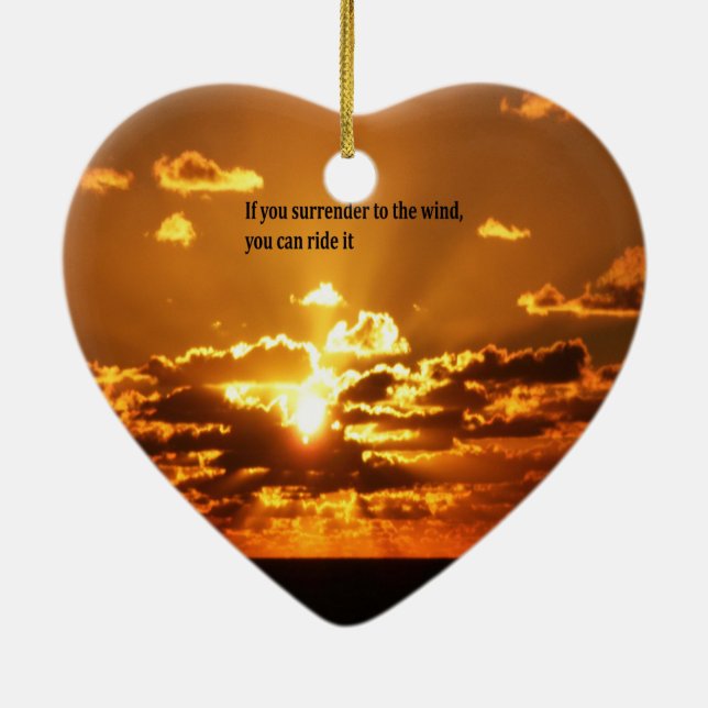 Adorno De Cerámica Citas inspiradoras del nativo americano (Atrás)