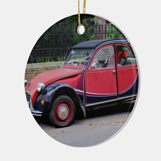 Adorno De Cerámica Citroen 2 CV Charleston (Izquierda)