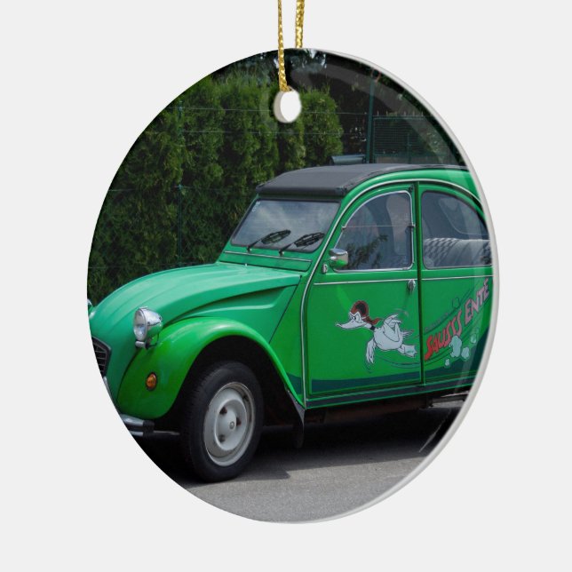Adorno De Cerámica Citroen 2 CV Sauss Ente (Izquierda)