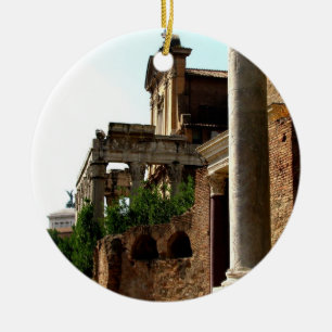 Adorno De Cerámica Ciudad antigua