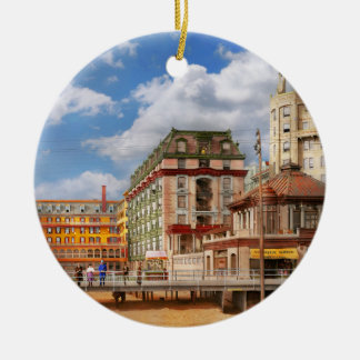 Adorno De Cerámica Ciudad - Atlantic City, NJ - El Hotel Dennis 1908