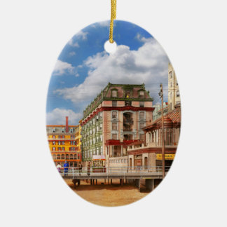 Adorno De Cerámica Ciudad - Atlantic City, NJ - The Dennis Hotel 1908
