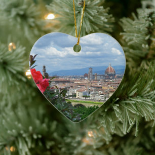 Adorno De Cerámica Ciudad de Florencia, Italia