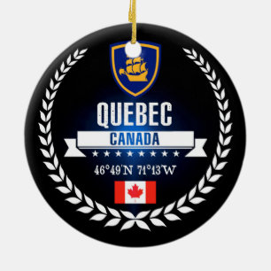 Adorno De Cerámica Ciudad de Quebec