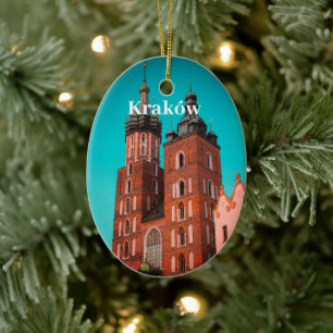 Adorno De Cerámica Ciudad vieja de Cracovia Europa Polonia Polska