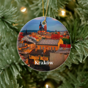 Adorno De Cerámica Ciudad vieja de Cracovia Europa Polonia Polska