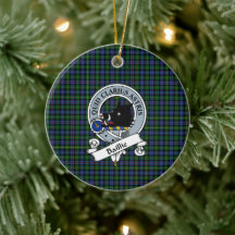 Clan Baillie Hunting Badge Tartan Plaid