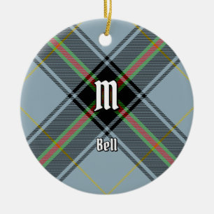 Adorno De Cerámica Clan Bell Tartan