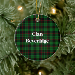 Adorno De Cerámica Clan Beveridge Tarta