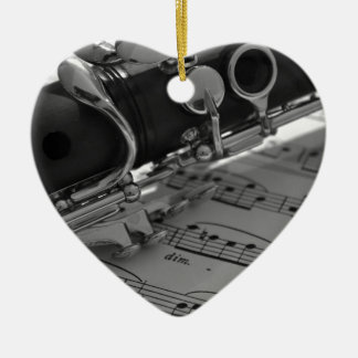 Adorno De Cerámica Clarinet
