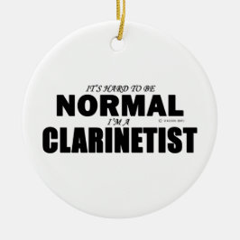 Adorno De Cerámica Clarinetista normal