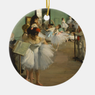 Adorno De Cerámica Clase de baile de Degas Bailarinas de ballet Baila